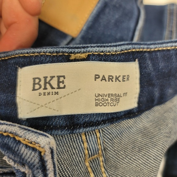 BKE Parker Womens 38x32 Denim Jeans Universal Fit High Rise Bootcut - Picture 1 of 7